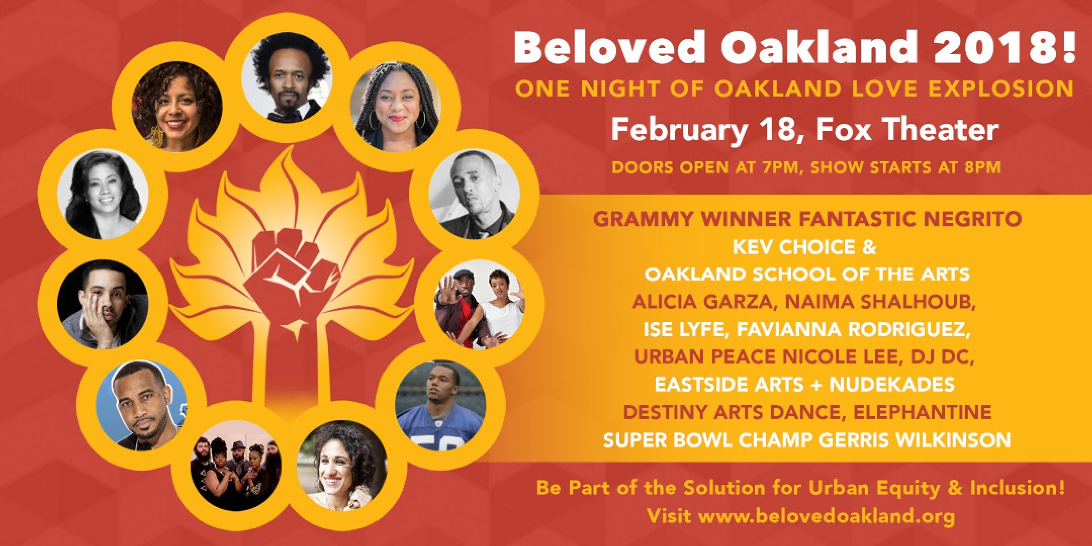 Beloved Oakland 2018 at the Fox Theater