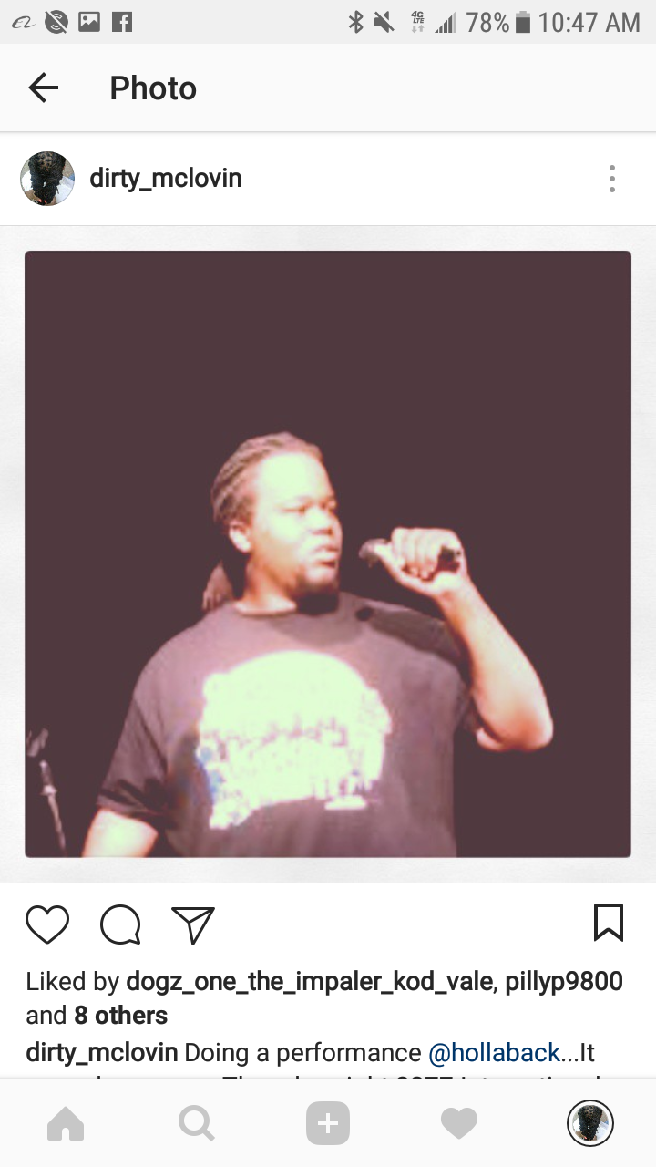 DonJuan hosting Holla Back