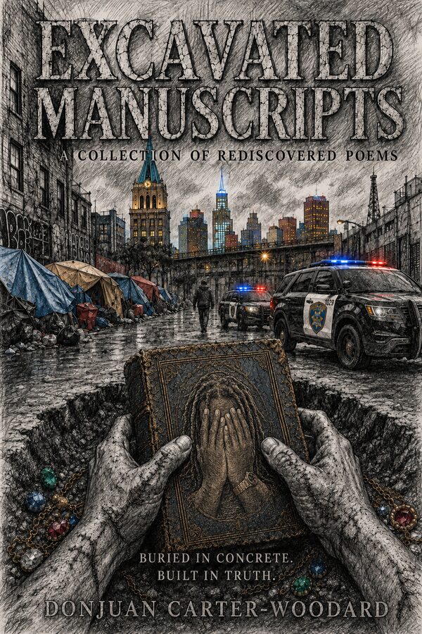 Excavated Manuscripts poetry collection cover